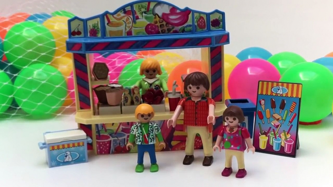 Playmobil Summer Fun Ice Cream Parlor Playset + Peppa Pig Ice Creams Play Doh Ice Creams Part 4