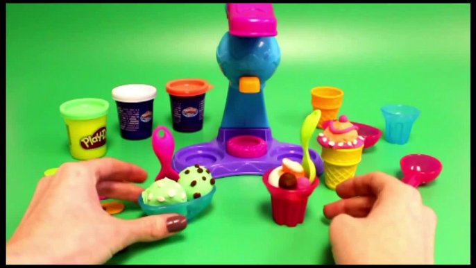 Play Doh Sweet Shoppe Playset Hasbro Toys Play Doh Magic Swirl Ice Cream Shoppe Part 8