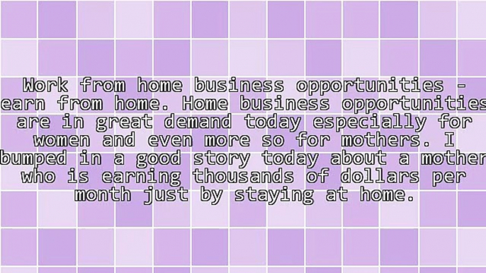 Women's Choice - Home Business Opportunities