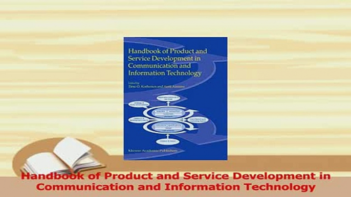 PDF  Handbook of Product and Service Development in Communication and Information Technology Download Online