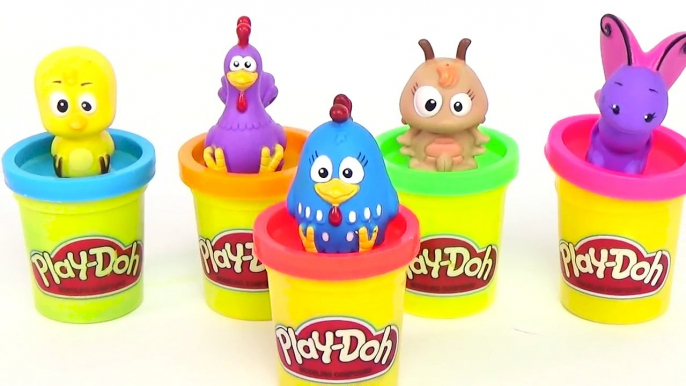 Galinha Pintadinha Surpresas Massinha Play-Doh Peppa Pig Pintinho Amarelinho Brinquedos