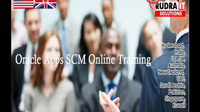 Oracle Apps  SCM Online Training