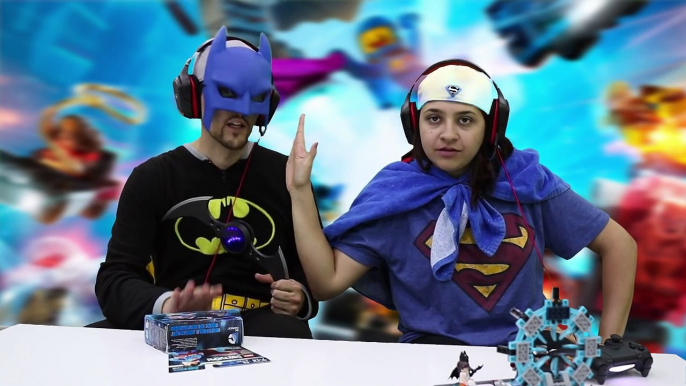 BATMAN vs. SUPERMAN! Lets Build & Play LEGO Dimensions #14: w/ Superbaby, Lord Business & Joker Bot