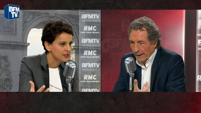 Najat Vallaud-Belkacem "souhaite que Hollande soit candidat à la présidence"