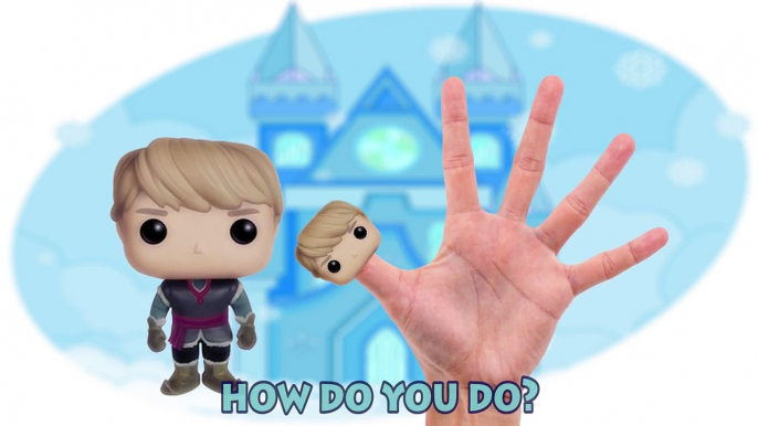 Frozen Finger Family Song | Frozen Nursery Rhyme [Funko Pop Toys Elsa, Anna, Kristoff, Olaf, Sven]