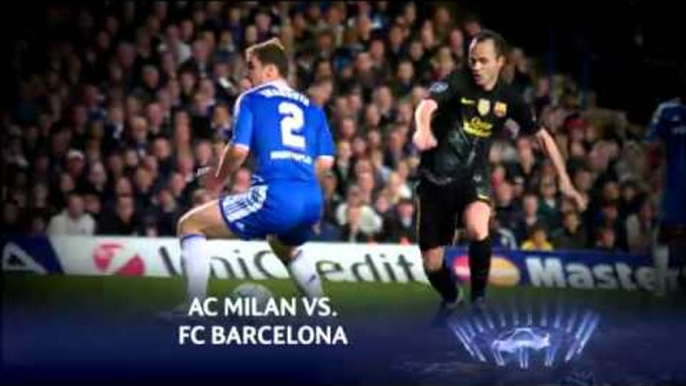 UEFA Champions League - Arsenal vs Bayern and AC Milan vs Barcelona - Feb 2013.mp4