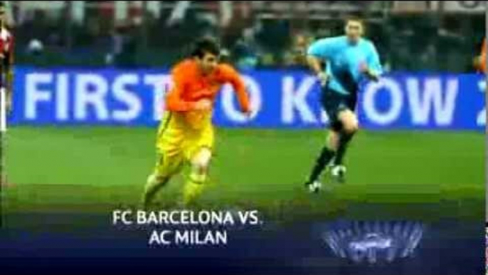 UEFA Champions League - Barcelona vs AC Milan