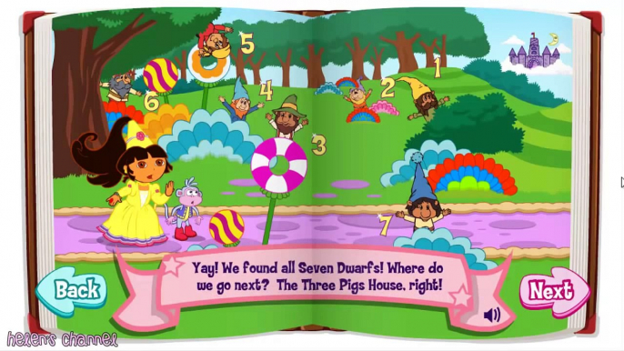 DORA THE EXPLORER - Doras Fairytale Fiesta | New English Full Game HD (Game for Children)