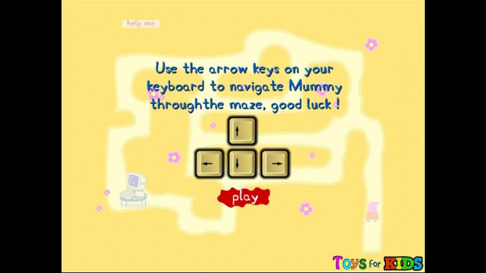 Nick Jr. Peppa Pig Maze Game - Free Online Games Peppa Pig Games | Свинка Пеппа на испанском