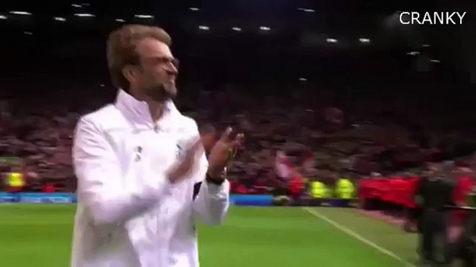 Jurgen Klopp Applauding Dortmund Fans - Liverpool vs Borussia Dortmund