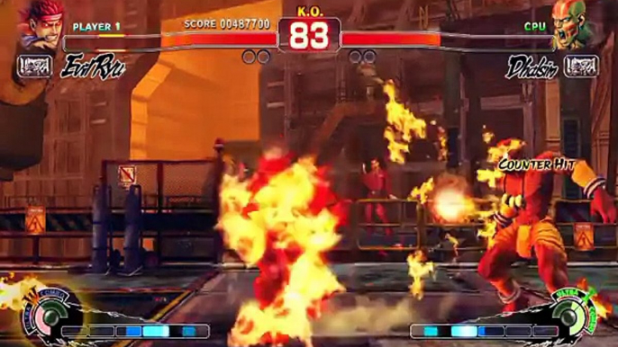 Ultra Street Fighter IV battle: Evil Ryu vs Dhalsim