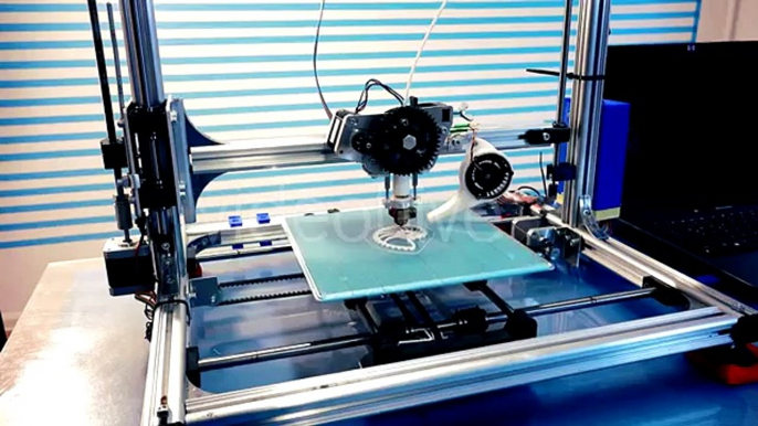 Printing With Plastic Wire Filament on 3d Printer