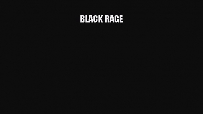 [Read book] BLACK RAGE [PDF] Online