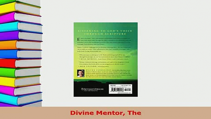 PDF  Divine Mentor The Read Full Ebook