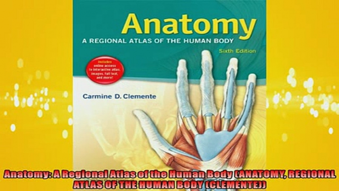 Free PDF Downlaod  Anatomy A Regional Atlas of the Human Body ANATOMY REGIONAL ATLAS OF THE HUMAN BODY READ ONLINE