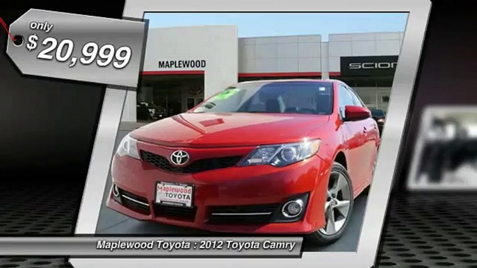 2012 Toyota Camry SE Maplewood, St Paul, Minneapolis, Brooklyn Park, MN P13448