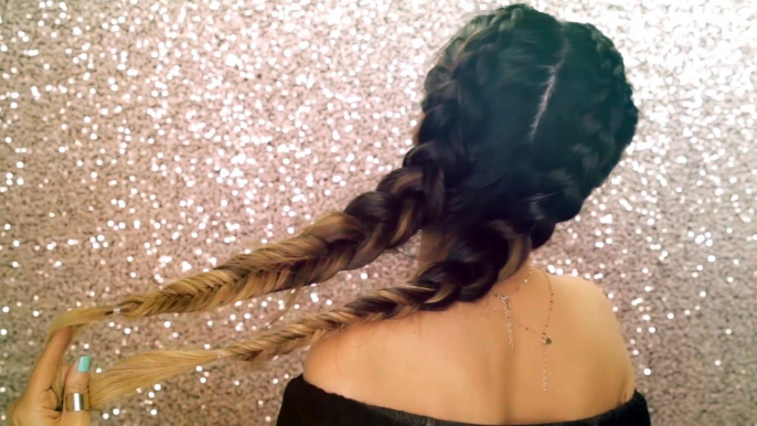 ★ 3 SPRING BRAIDS for When You’re Already Running Late _ DOUBLE BRAID Hairstyles