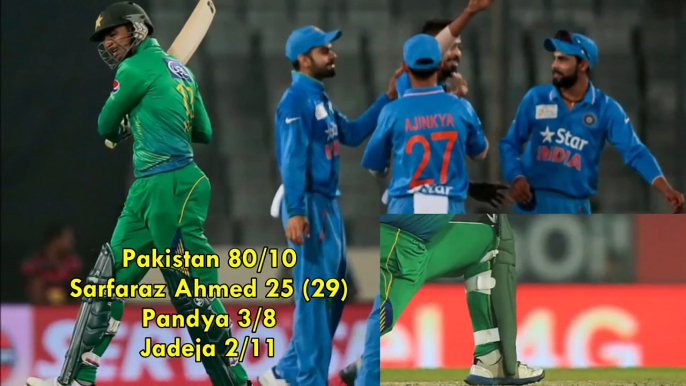 India vs Pakistan 2016 l Asia Cup T20 2016 l India won by 5 wickets 2016 l Short highlight