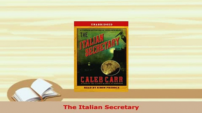 PDF  The Italian Secretary Download Online