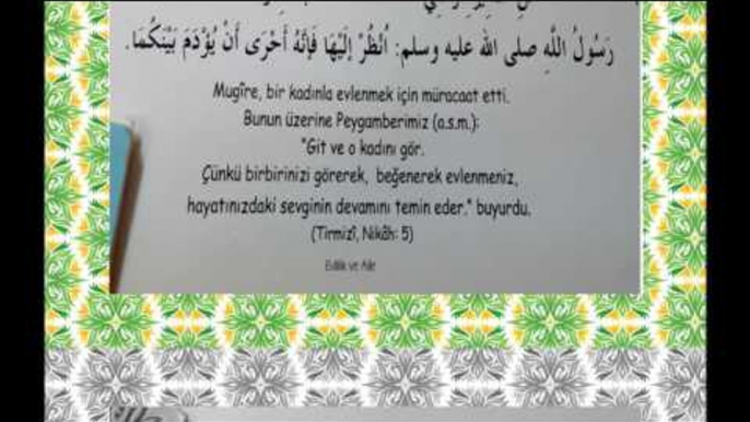 İslamda Evlilik ve Aile 40 Hadis'le