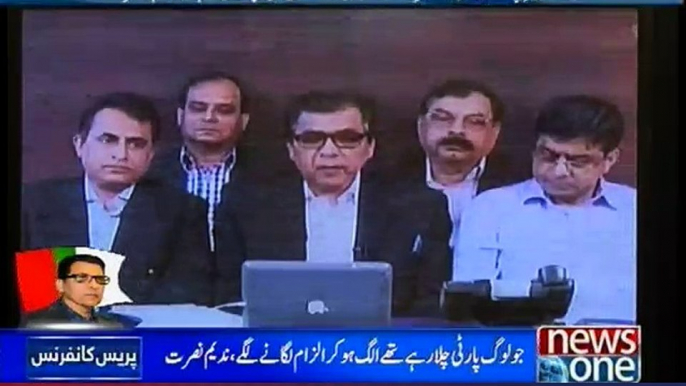 Allegations against Altaf Hussain are baseless: Nadeem Nusrat