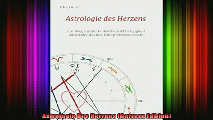 Read  Astrologie Des Herzens German Edition  Full EBook