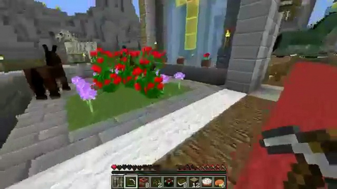 Pat and jen PopularMMOs Minecraft  WEDDING HUNGER GAMES   Lucky Block Mod   Modded Mini Game