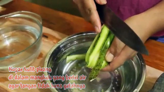 Gulai Lemak Pisang Muda Ikan Masin