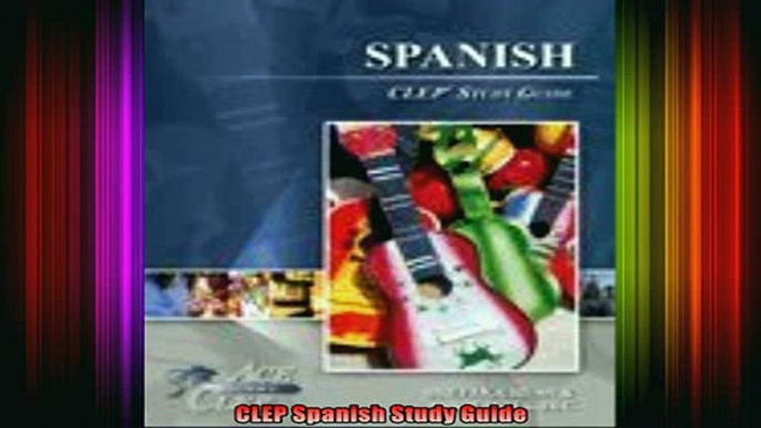 DOWNLOAD FREE Ebooks  CLEP Spanish Study Guide Full Ebook Online Free