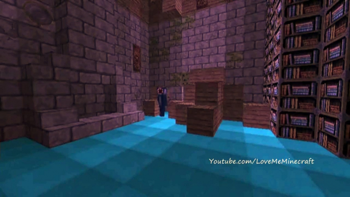 Stampylonghead and Iballisticsquid visit a haunted mansion - Machinima Minecraft Stampylongnose