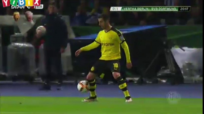 Gonzalo Castro Goal - Hertha Berlin 0 - 1 Borussia Dortmund