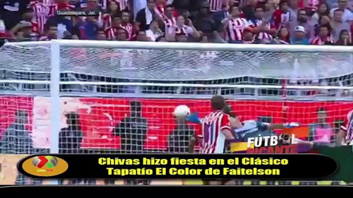 El Color de Faitelson Chivas hizo fiesta en el Clásico Tapatío (Chivas vs Atlas 1-0 Jornada 14)