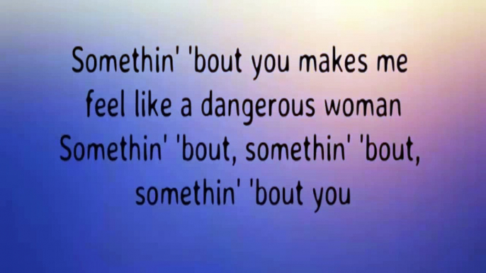 Dangerous Women - Ariana Grande Lyric Cover New Single Album Ariana Grande 2016