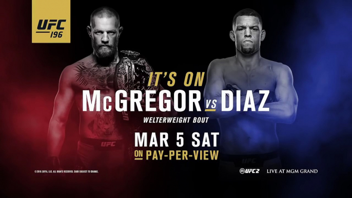 UFC 196 Conor McGregor vs. Nate Diaz COMPLETE Face Off Video - Los Angeles Press Conferenc