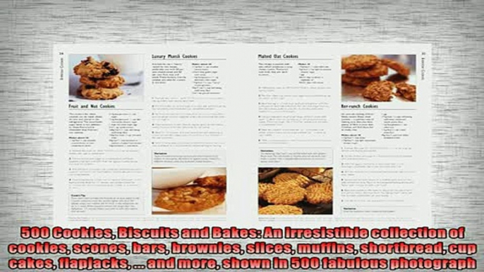 EBOOK ONLINE  500 Cookies Biscuits and Bakes An irresistible collection of cookies scones bars brownies  BOOK ONLINE