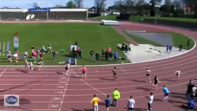 La remontée de l'athlète Phil Healy en relais 4 x 400 mètres