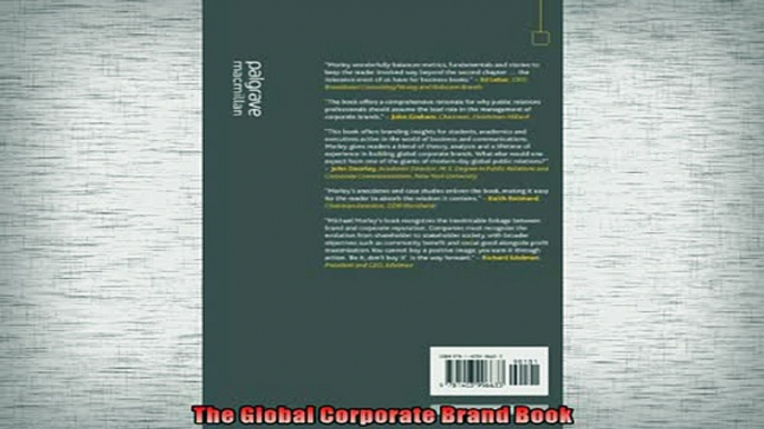 READ book  The Global Corporate Brand Book  FREE BOOOK ONLINE