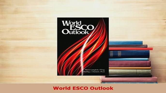 Download  World ESCO Outlook Download Full Ebook