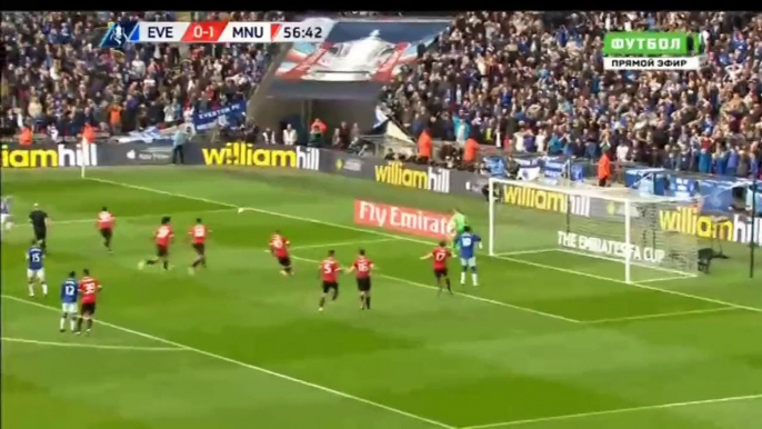 David De Gea incredible save at Lukaku's penalty Manchester United vs Everton 2016