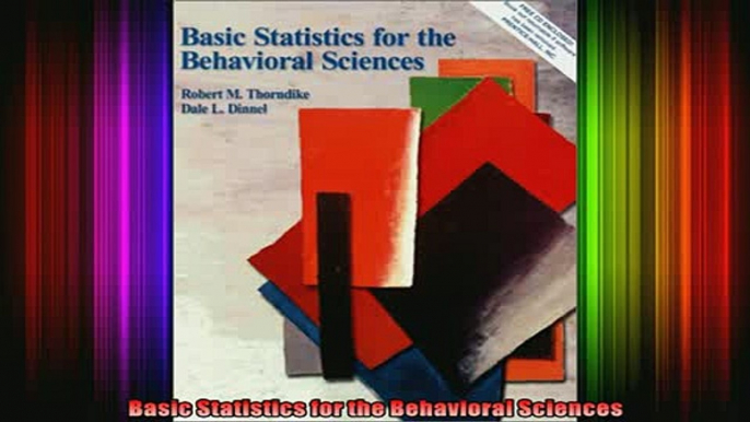 READ book  Basic Statistics for the Behavioral Sciences Full EBook