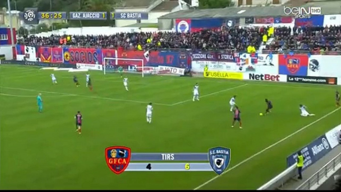 Pujol GOAL (2-1) Ajaccio vs Bastia 24_04_2016