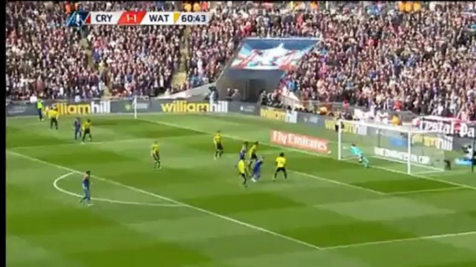 Wickham GOAL (2-1) Crystal Palace vs Watford 24_04_2016