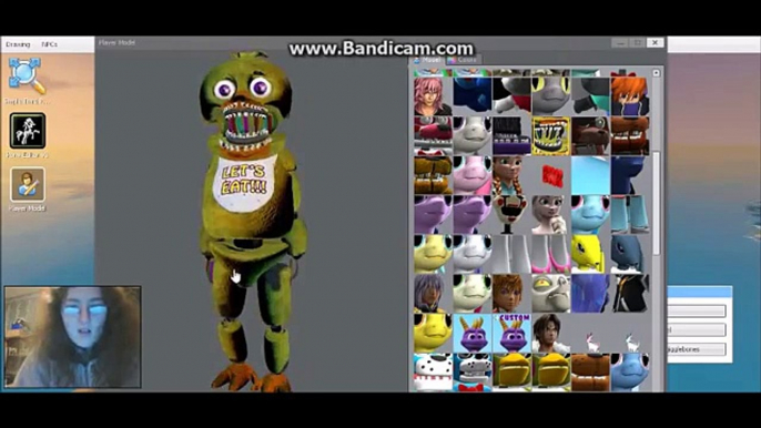 Taking a look at the FNAF , FNAF2 & FNaTI Gmod Player Skins