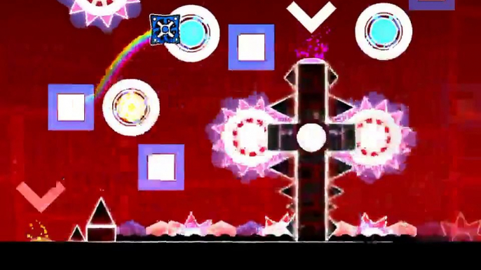 Geometry Dash (Secret Way Demon): Dj Clubstep - HexagonDasher