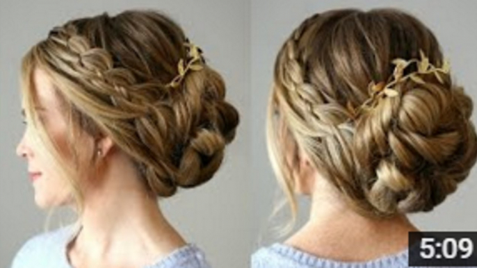 4 Strand Braid Updo _ Missy Sue