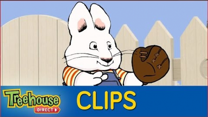 Summertime with Max & Ruby: Max Plays Catch | Treehouse Direct Clips for Kids