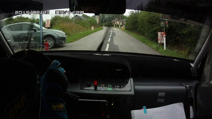 Ecurie la Marjolaine ES3 Rallye ST Germain la campagne 2015