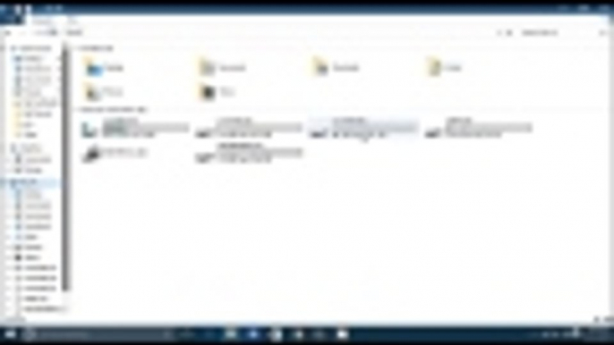 How to hide and shown folders and files in Microsoft windows 10 2016