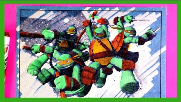 Teenage Mutant Ninja Turtles Coloring Pages 07 by SurpriseToysandEggs