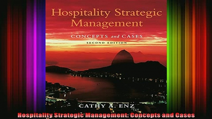 READ book  Hospitality Strategic Management Concepts and Cases Full EBook